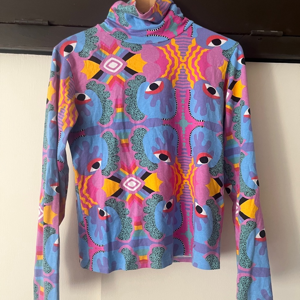 Nooworks Turtleneck in Mucci print